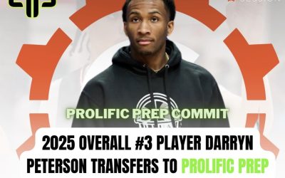 No. 3 Recruit Darryn Peterson Transfers to Prolific Prep